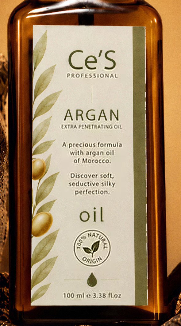 Label close-up: A precious formula with argan oil of Morocco